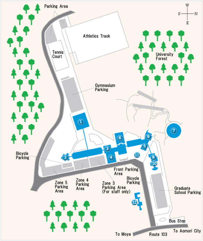 campus map